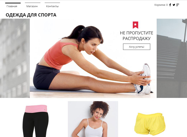 Сообщайте о новостях и промо-акциях. галерея слайдер в редакторе Wix